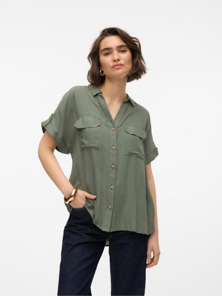 Блуза Vero Moda зелено