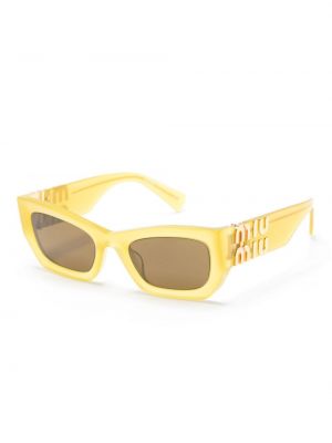 Sluneční brýle Miu Miu Eyewear žluté