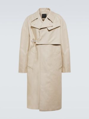 Trench din bumbac Givenchy bej