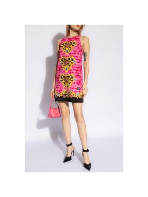 Minikleid Versace Jeans Couture pink