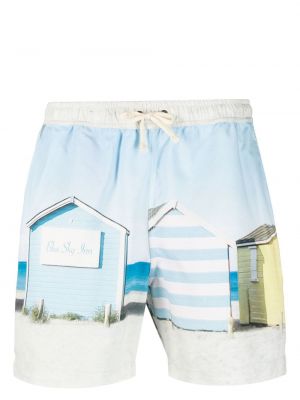 Kratke hlače s printom Blue Sky Inn