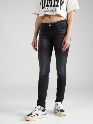 Skinny fit džínsy Tommy Jeans čierna