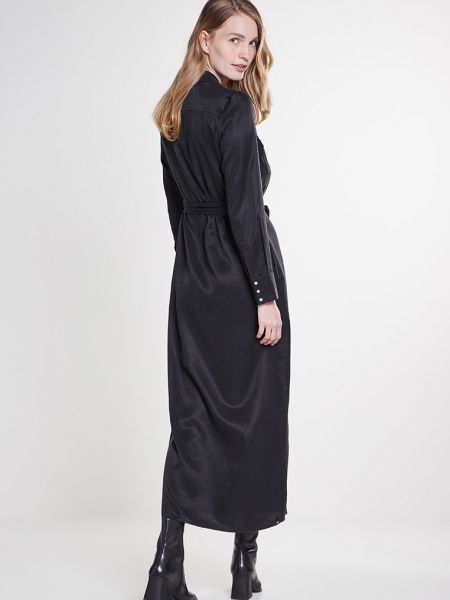 Sukienka długa Denham czarna