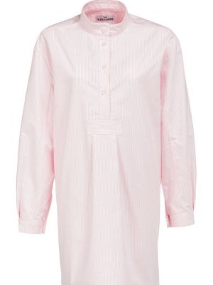 Блузка в полоску The Sleep Shirt розовая