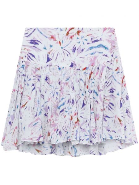 Mini suknja s cvjetnim printom s printom s draperijom Iro