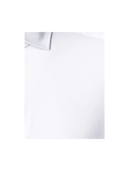 Camisa de algodón Mazzarelli blanco
