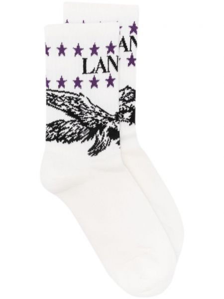 Chaussettes à imprimé Lanvin