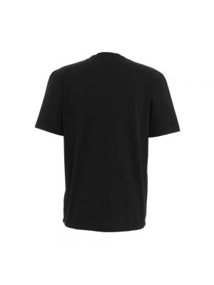 Koszulka z cyrkoniami Dsquared2 czarna