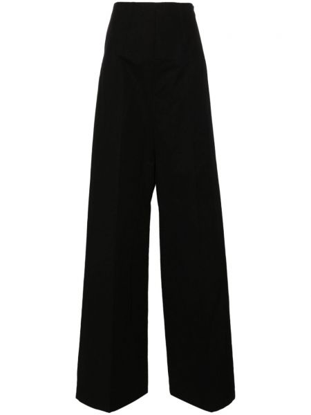 Pantaloni di lino Sportmax nero