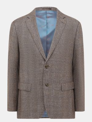 Пиджак Alessandro Manzoni коричневый