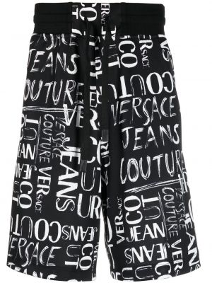 Jeansshorts Versace Jeans Couture svart