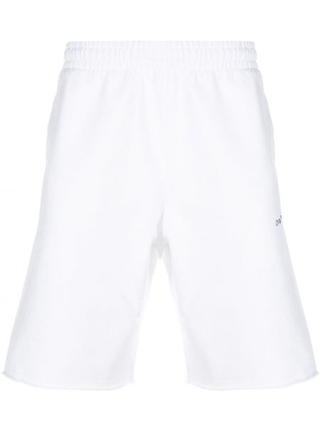 Trykt shorts Off-white hvit