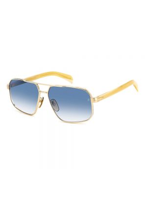 Okulary przeciwsłoneczne Eyewear By David Beckham żółte