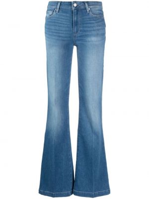 Jeans a zampa Paige blu