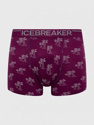 Lenjerie de corp termoactivă din lână merinos Icebreaker violet