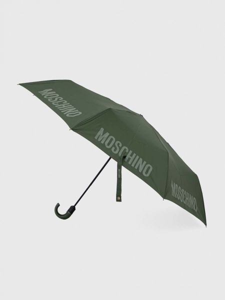 Zielony parasol Moschino
