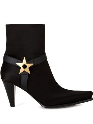 Kotníkové boty s hvězdami Giuseppe Zanotti černé