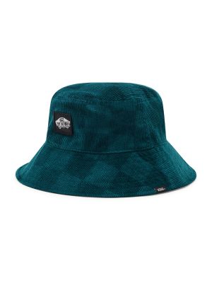 Menčestrový klobúk Vans zelená