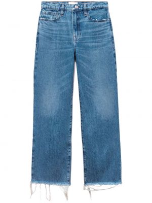 Straight fit džíny Frame modré