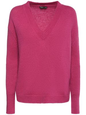 Pull en laine en cachemire en tricot Tom Ford
