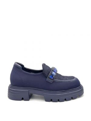 Niebieskie loafers Jeannot