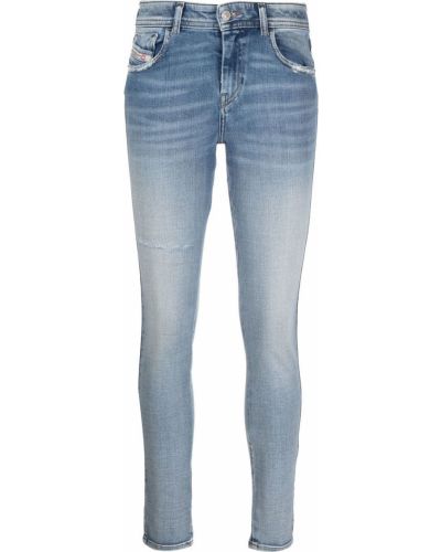 Skinny jeans Diesel blå