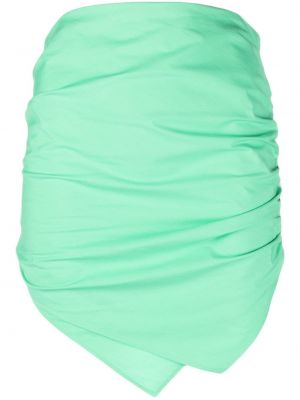 Mini suknja The Attico zelena