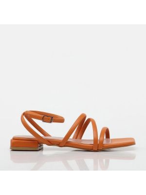 Sandále bez podpätku Hotiç oranžová