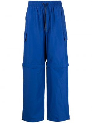 Spodnie sportowe Maison Kitsune niebieskie