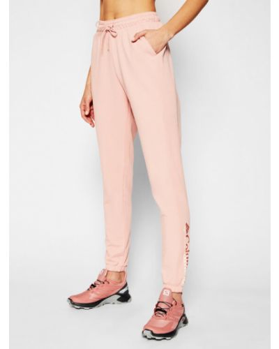 Sportovní kalhoty Columbia růžové