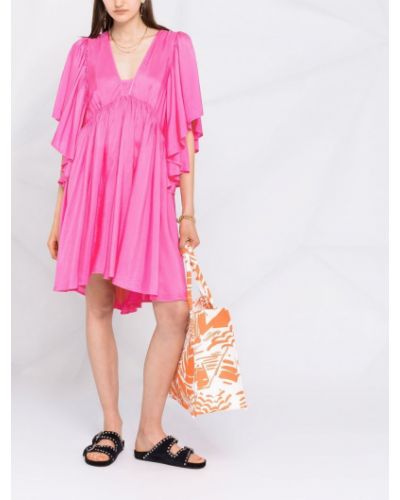 Mini vestido Forte Forte rosa