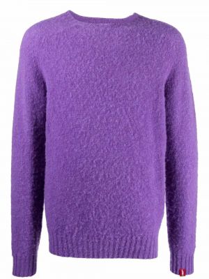 Jersey de tela jersey de cuello redondo Mackintosh violeta