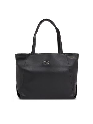 Shopper handtasche Calvin Klein schwarz