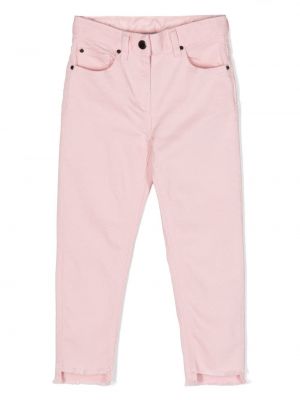 Slim fit slim fit-farkut tytöille Stella Mccartney Kids pinkki