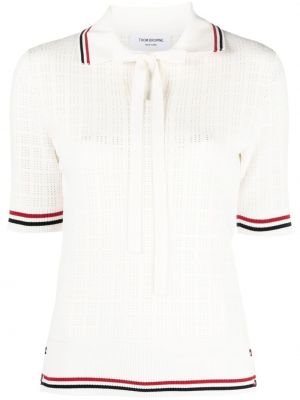 T-shirt Thom Browne weiß