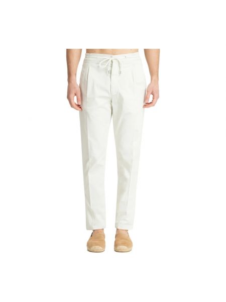 Spodnie z kieszeniami Lardini białe