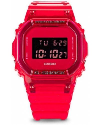 Digital klokke G-shock rød