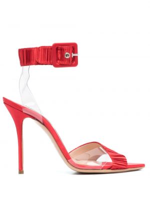 Sandales plissées Casadei rouge