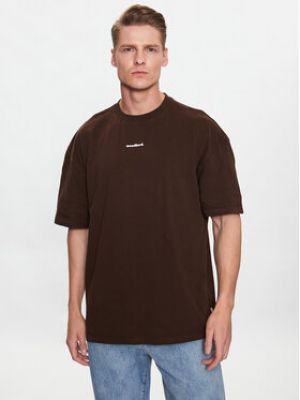 T-shirt Woodbird marron