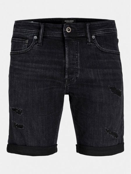 Shorts en jean Jack&jones noir