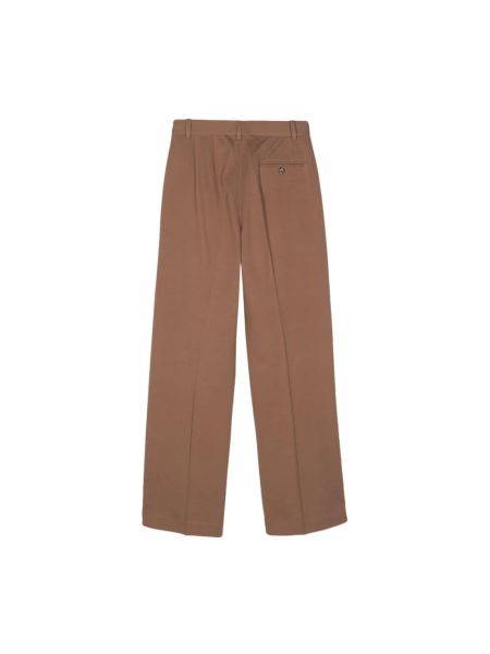Spodnie relaxed fit Circolo 1901 brązowe