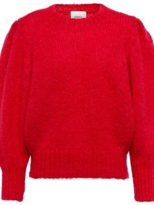 Пуловер от мохер Isabel Marant розово