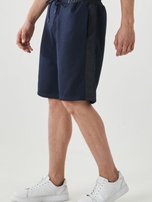Pletene kratke hlače Altinyildiz Classics plava