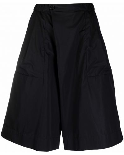 Pantalones culotte plisados Stephan Schneider negro
