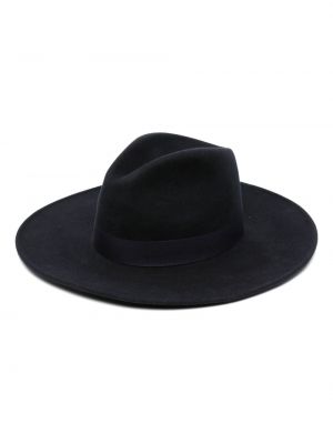 Vlněný klobouk Borsalino modrý