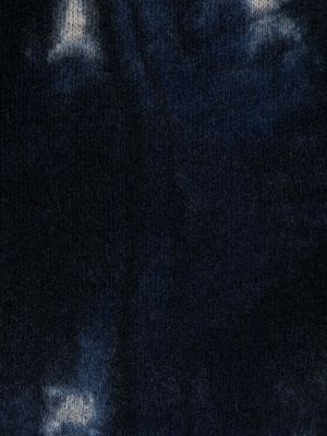Abstraktas šalle ar apdruku Faliero Sarti zils