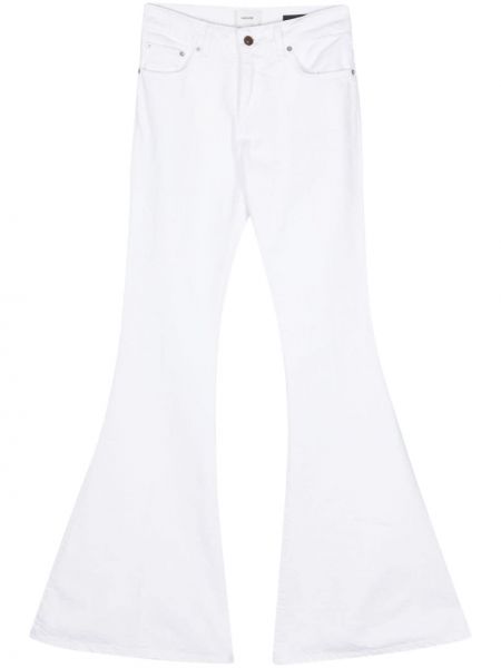 Zvonové džíny Haikure bílé