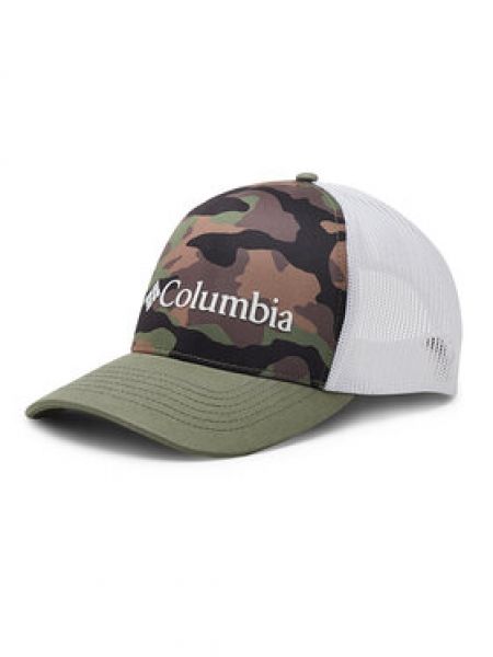 Șapcă din poliester sport Columbia - verde