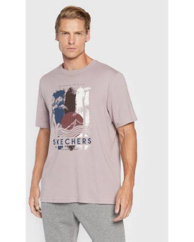 T-shirt Skechers violet