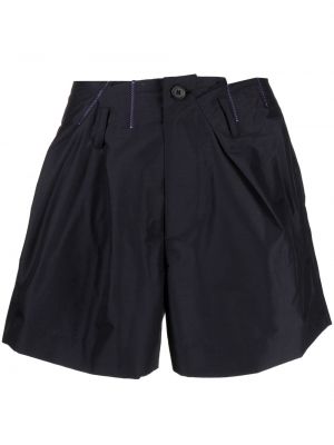 Asymmetrische shorts ausgestellt Kolor blau